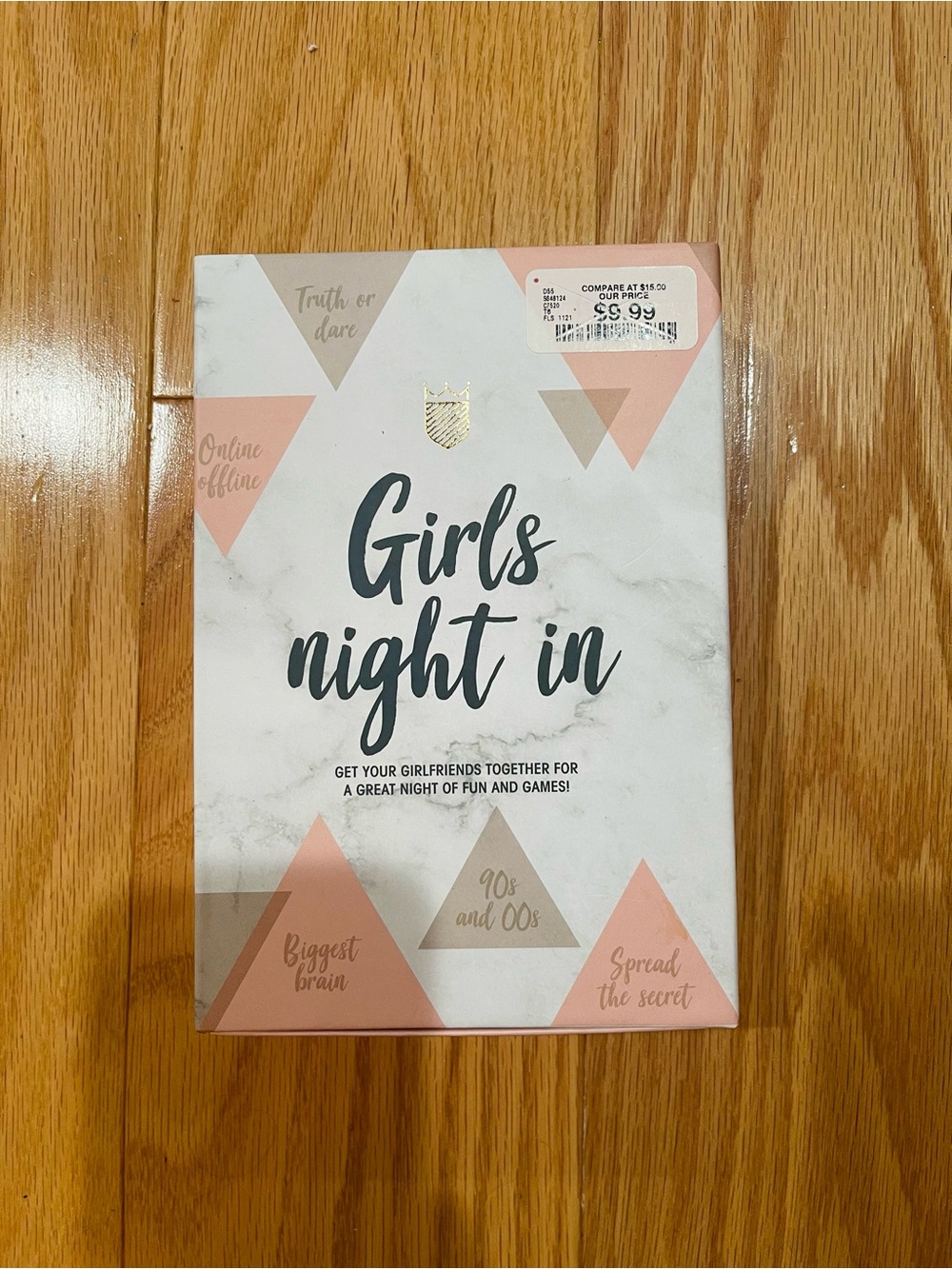 Girls Night In Game Box - Pink & Cream